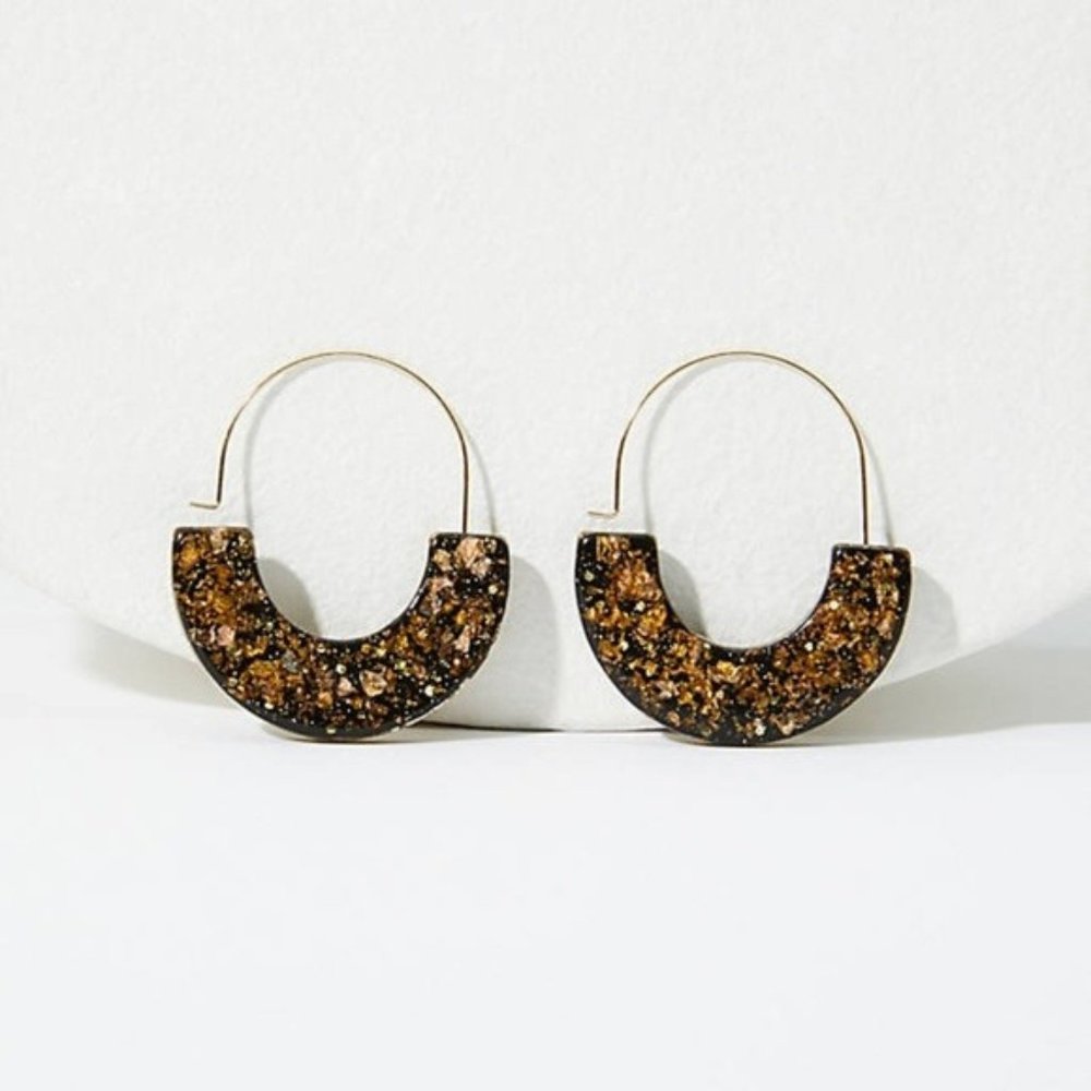 NWT LOFT Glitter Earrings